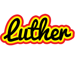 Luther flaming logo