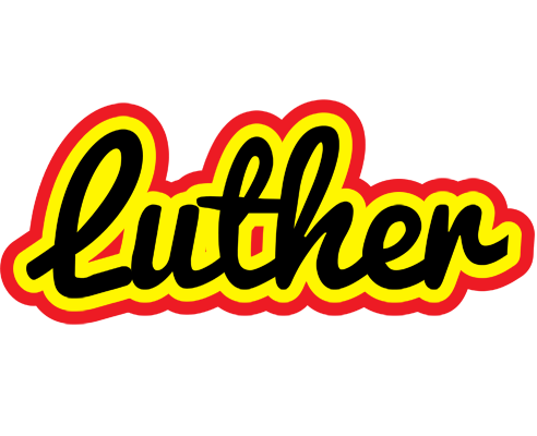 Luther flaming logo