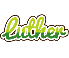 Luther golfing logo