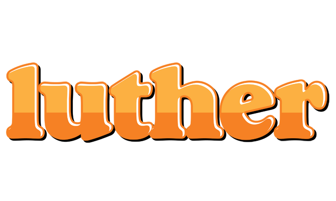 Luther orange logo