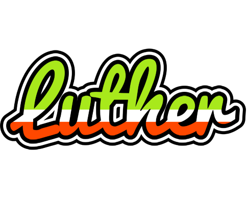 Luther superfun logo