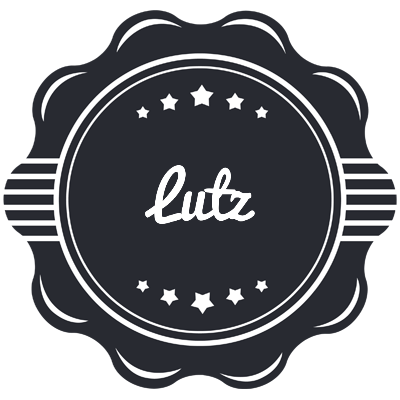 Lutz badge logo