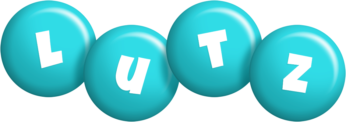 Lutz candy-azur logo