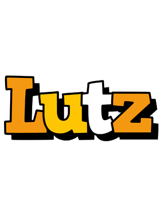 Lutz cartoon logo
