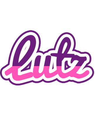 Lutz cheerful logo