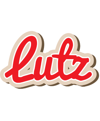 Lutz chocolate logo