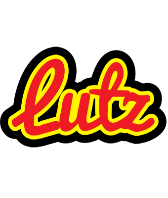 Lutz fireman logo
