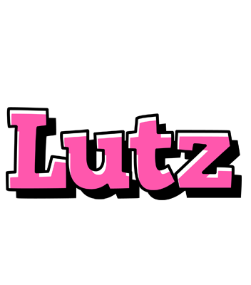 Lutz girlish logo