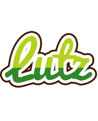 Lutz golfing logo