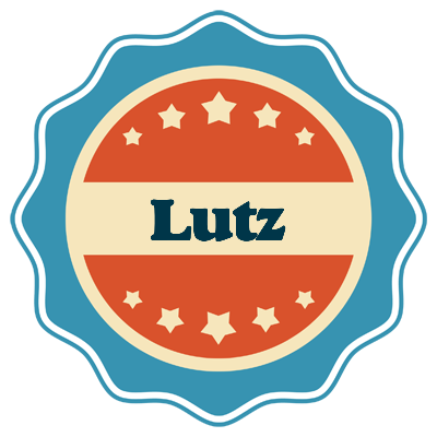 Lutz labels logo