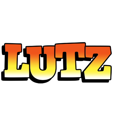 Lutz sunset logo