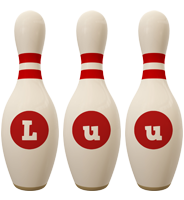 Luu bowling-pin logo