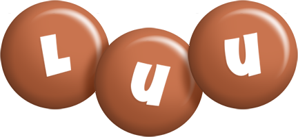 Luu candy-brown logo