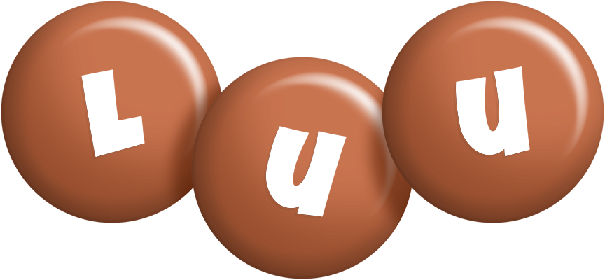 Luu candy-brown logo