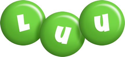 Luu candy-green logo