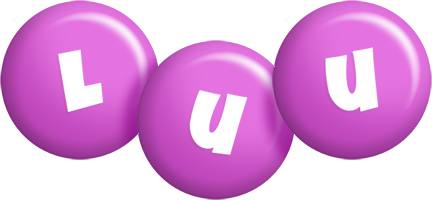 Luu candy-purple logo