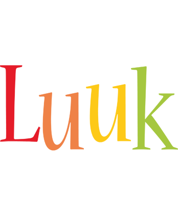 Luuk birthday logo