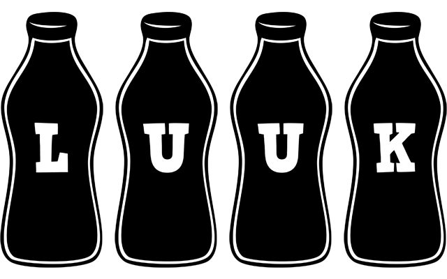 Luuk bottle logo
