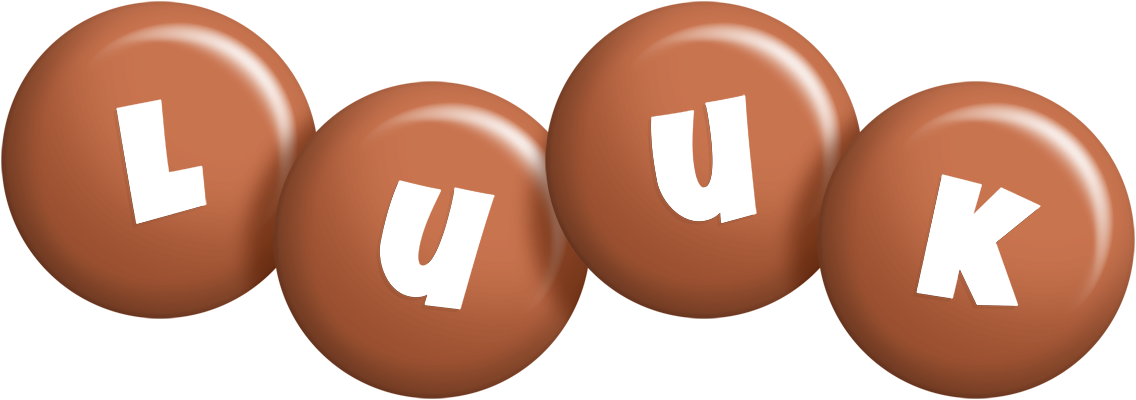 Luuk candy-brown logo