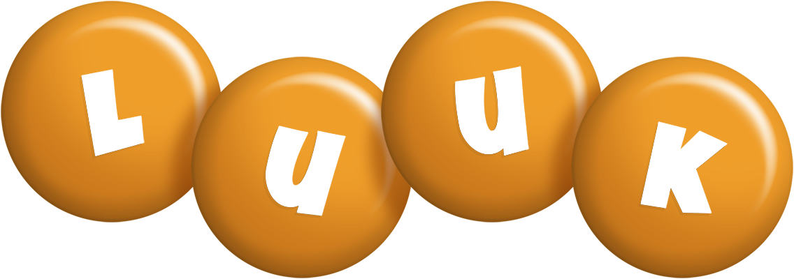 Luuk candy-orange logo