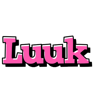 Luuk girlish logo