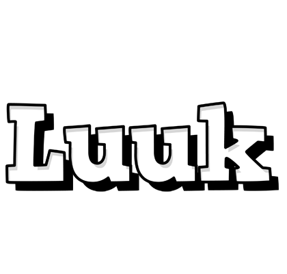 Luuk snowing logo