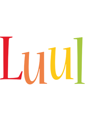 Luul birthday logo