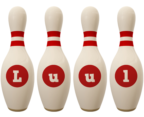 Luul bowling-pin logo