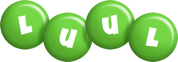Luul candy-green logo