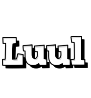 Luul snowing logo