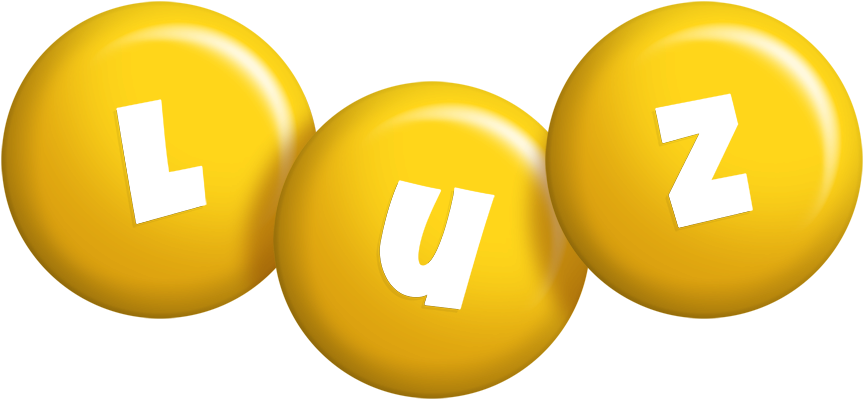 Luz candy-yellow logo