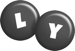 Ly candy-black logo