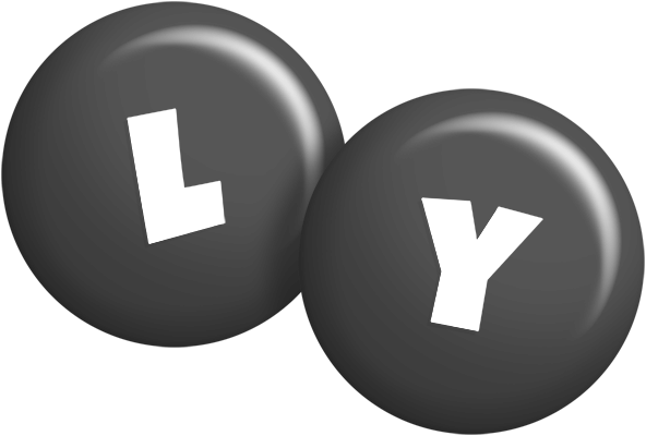 Ly candy-black logo