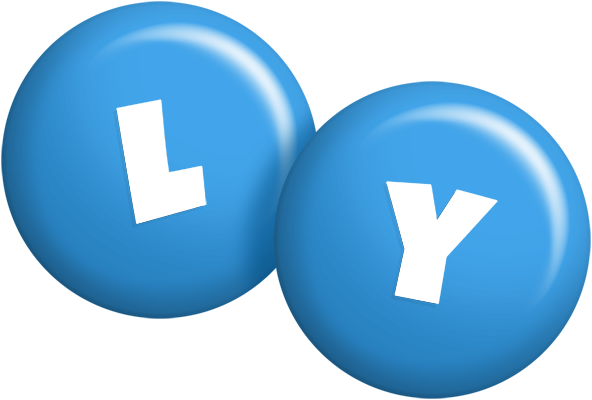 Ly candy-blue logo
