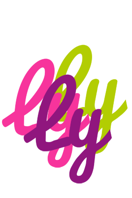 Ly flowers logo