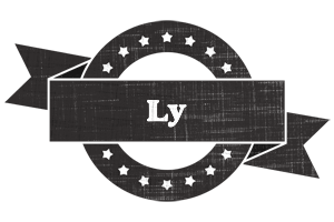 Ly grunge logo