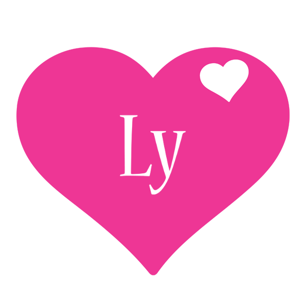 Ly love-heart logo