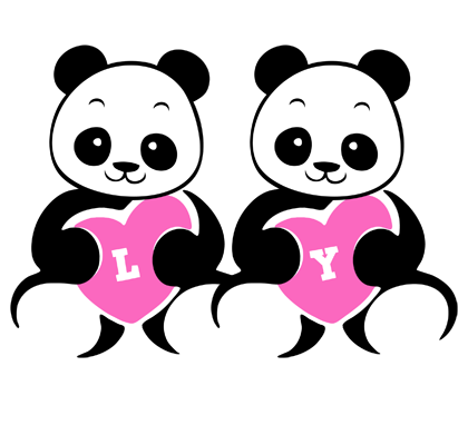 Ly love-panda logo