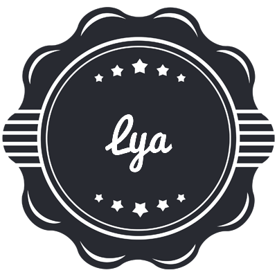 Lya badge logo