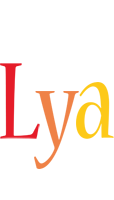 Lya birthday logo