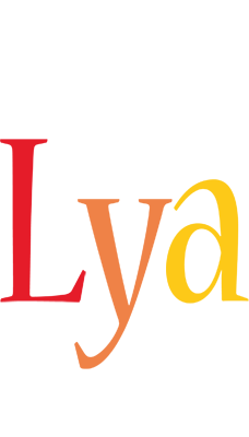 Lya birthday logo