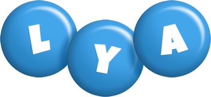 Lya candy-blue logo