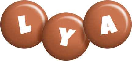 Lya candy-brown logo