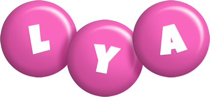 Lya candy-pink logo