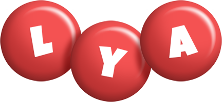 Lya candy-red logo