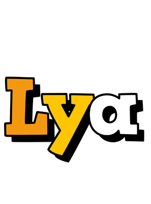 Lya cartoon logo