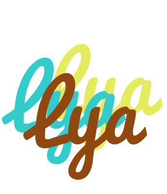 Lya cupcake logo