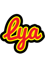 Lya fireman logo