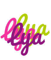 Lya flowers logo