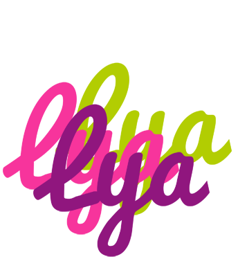 Lya flowers logo